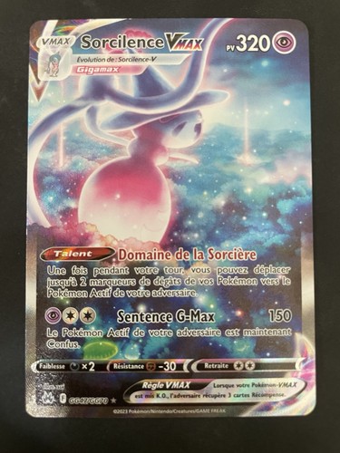 Carte pokémon sorcilence - carte,
