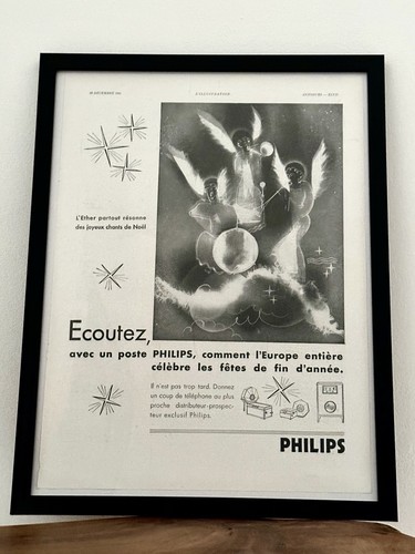 Publicité ancienne philips - publicité,