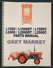 Kubota L1500,1500DT / C - L2000,2000DT / C Parts Manual (Japanese / English)