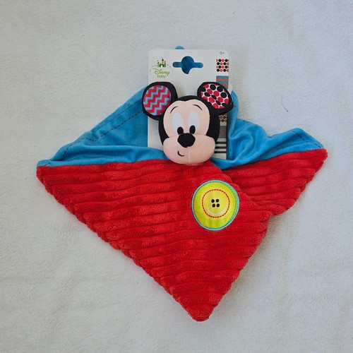 Doudou mickey plat rouge - doudou,