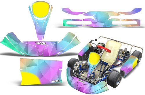 Karting course graphique kit - karting,