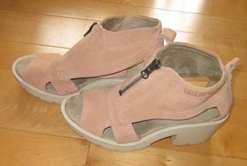 Caterpillar cat wms pink suede - pink,