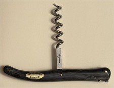 French Laguiole Fixed Blade Corkscrew with sticker G DAVID QUALITE GARANTIE