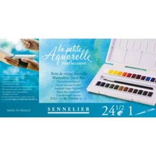 Boîte de voyage La Petite Aquarelle Sennelier 24 1/2 godets