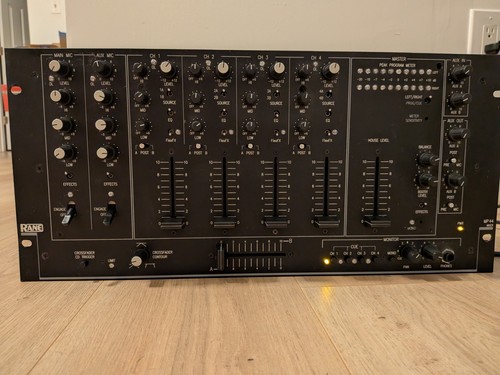 Rane mp44 channel mixer - rane,