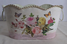 Vintage Tin Porte de Jardin