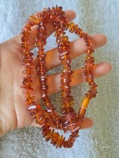 Collier en ambre naturel –