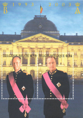 Timbre belgique bloc - timbre,