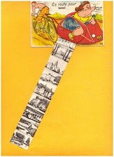 LAVAL (53) PAIR BIKE with TRAILER / system card 10 views circa 1950