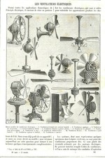 LES FANS ELECTRIC / ADP BY J. LAFFARGUE 1894