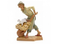 Pastore Avec La Carriola 19CM