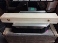 Longue Boîte Bois Rangement