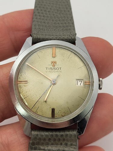 Vintage watch tissot visodate - vintage,