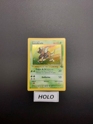 Carte pokémon scarabrute - carte,