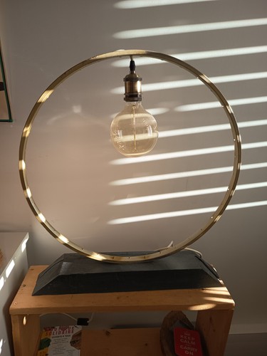 Lampe diy type industriel - lampe,