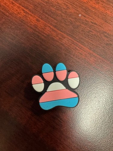 Striped paw print - #1,