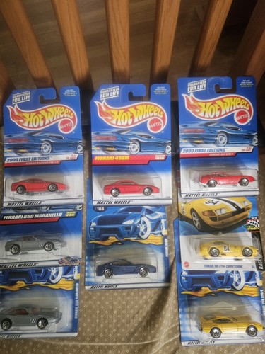Hot wheels lot ferrari - of, 8