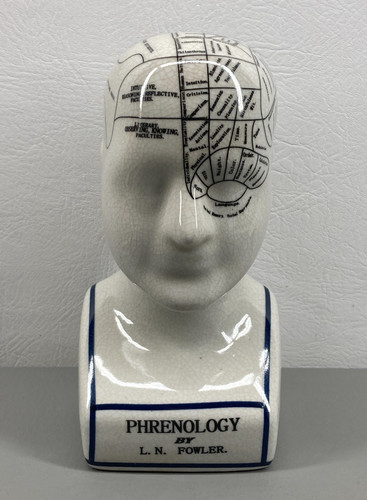 Phrenology head bust n - phrenology, l.n