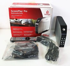 IOMEGA SCREENPLAY PRO 300GB MULTIMEDIA DRIVE HARD DRIVE USED