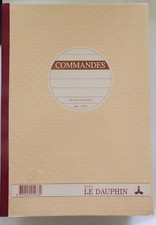 Le Dauphin 1273 BON DE COMMANDE Carnet autocopiant Dupli - 297 x 210 mm