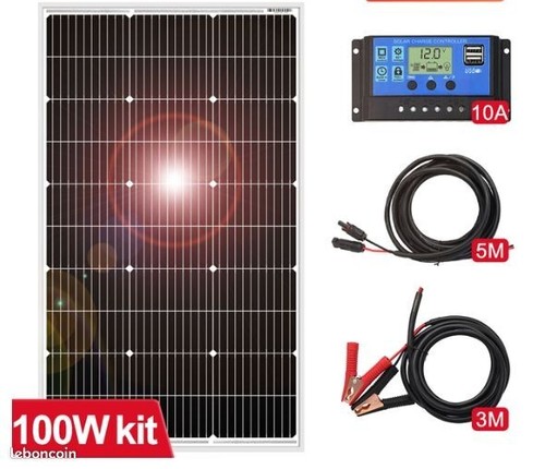 Kit panneau solaire verre - kit,