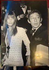 GAINSBURG/BIRKIN.GILLES CARON PHOTO. RED CARPET.""KEYSTONE AGENCY.NUMBERED.