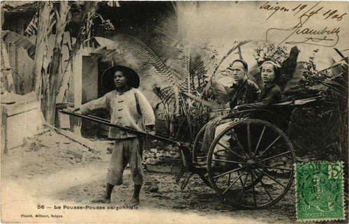 Cpa vietnam pousse - ak, la