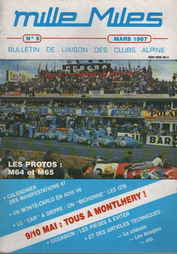 Mille miles 1987 monte - 9,