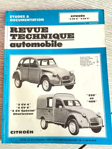 Citroën 2cv4 2cv6 revue - 2cv4,