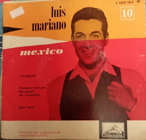 Luis mariano x - mariano, disques
