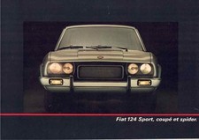 Catalogue Brochure Fiat  124