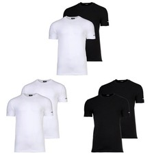 DSQUARED2 T-Shirts Pour Hommes, Pack De 2 - Pack Jumeau T-Shirt, Col Rond,...