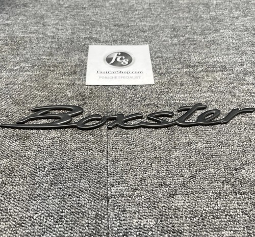 Sigle porsche boxster noir mat - sigle,
