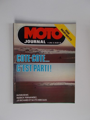 Moto journal 296 ducati 860 - moto,