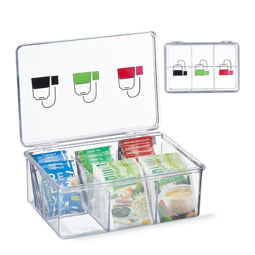 Coffret tisane plastique - , thé