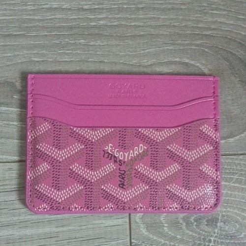 Goyard porte cartes femme rose - goyard,