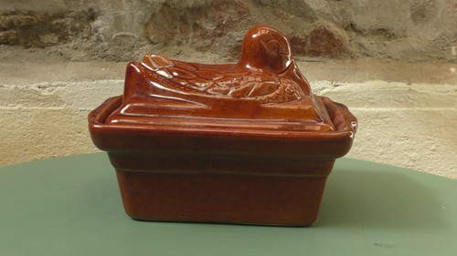 Plat terrine canard ceramique - plat,