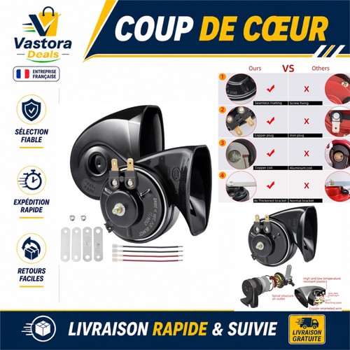 Rupse klaxon universel 12v - klaxon,
