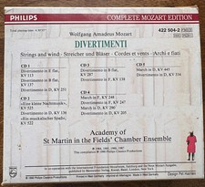 Mozart coffret Divertimenti 5