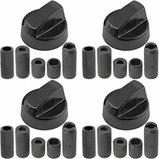 4 KIT BOUTON NOIR UNIVERSEL