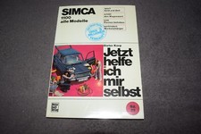 Now I help myself repair manual Simca 1100 first class
