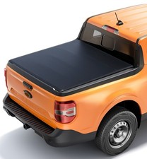 4.6FT Soft Tri-Fold Truck Bed Tonneau Cover For 2022-2025 Ford Maverick Pickup