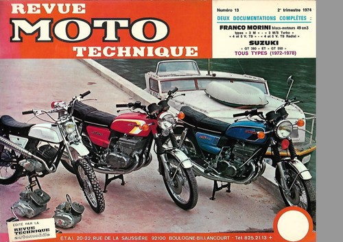 Revue technique moto - revue, n°13