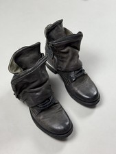 Chaussures bottes de combat en cuir avant-garde A.S. 98 Airstep pour femmes p...