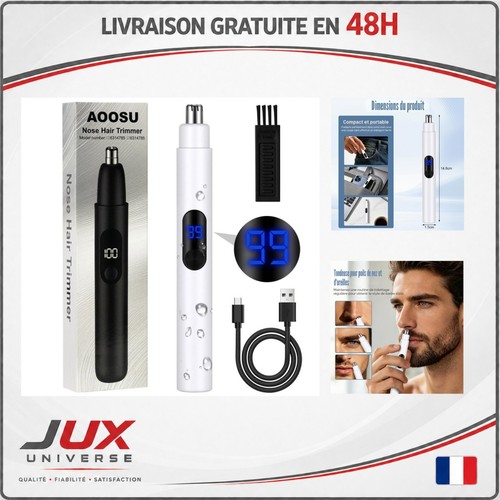 Tondeuse nez oreilles usb - et,