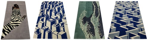 Tapis 100 laine tissé la - tapis,