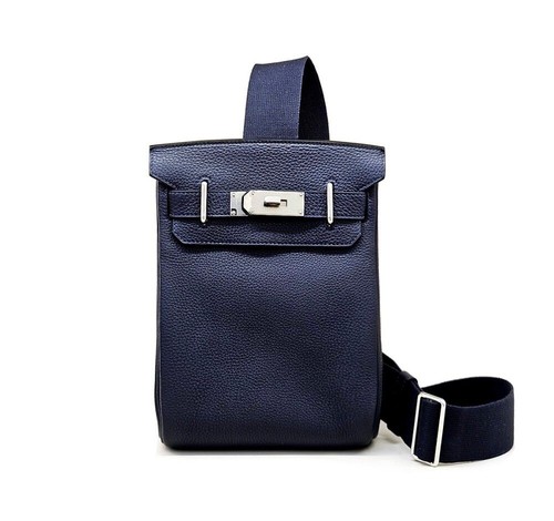 Hermes sac birkin hac bleu - sac,