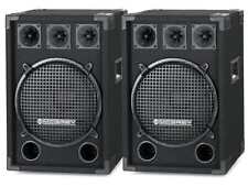 2x Enceinte Subwoofer Paire Haut-Parleur 12" (30cm) DJ PA 600W Sono Scene Disco