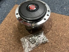 Austin Healey Sprite  WHEEL CHROME BOSS,  , Inc  Centre  Badge  MOUNTNEY