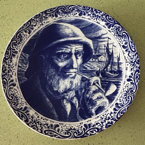 Ancien plat faïence boch - ancien,